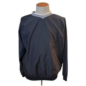 Consensus Golf Men’s Activewear Wind Breaker Pullover Sz. M Gray